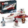 Obi-Wan's Jedi Starfighter Building Set - Lightsaber Included