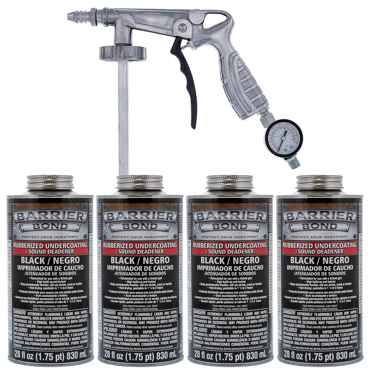 Barrier Bond Rubberized Undercoating Sound Deadener Kit Review