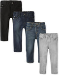 Baby Boys' and Toddler Skinny Jeans - Stretch 4-Pack Comfort