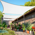 ShadeMart 6 ft x 10 ft White Sun Shade Sail UPF50 Rectangle