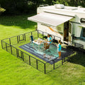 FXW Instant Unleashed Dog Playpen Portable 24 Panel RV Fence - Fast