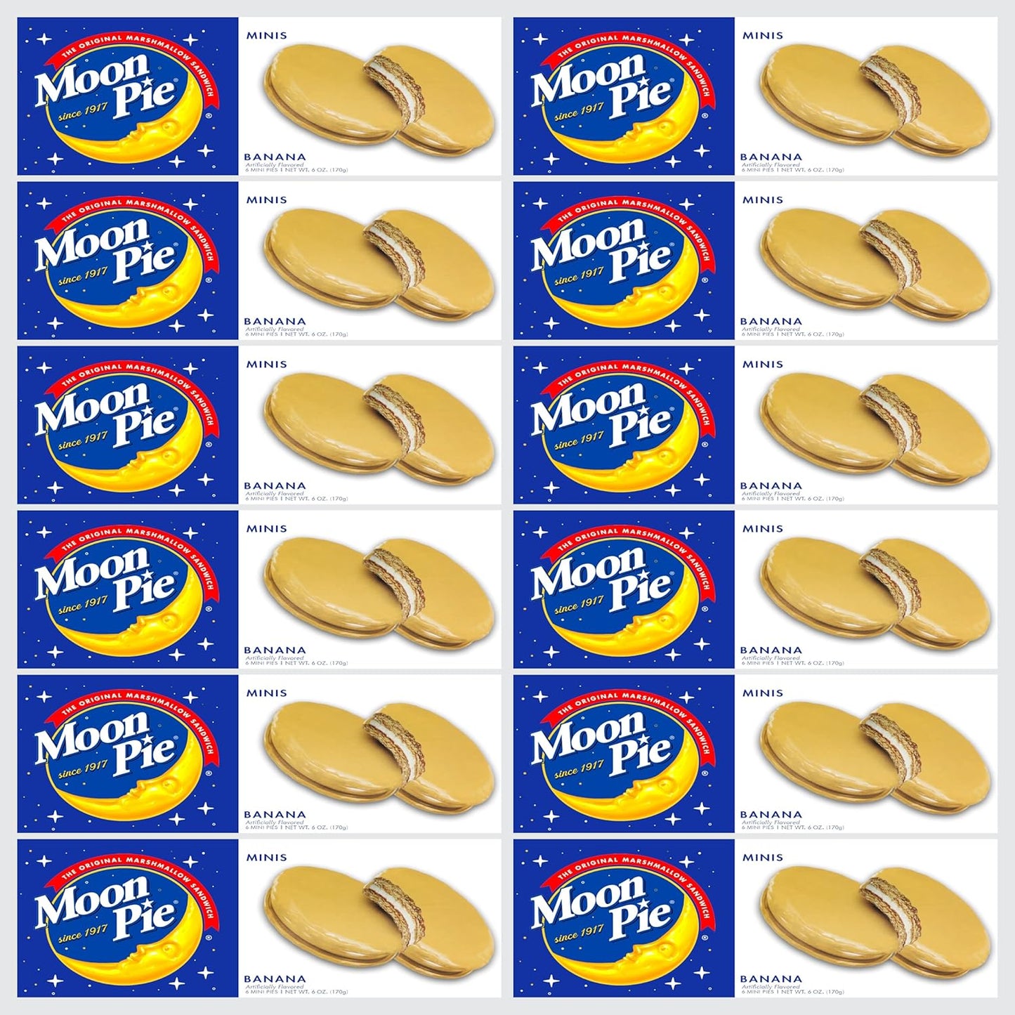 Mini Moon Pies Bulk Snacks for Office Events and Meetings