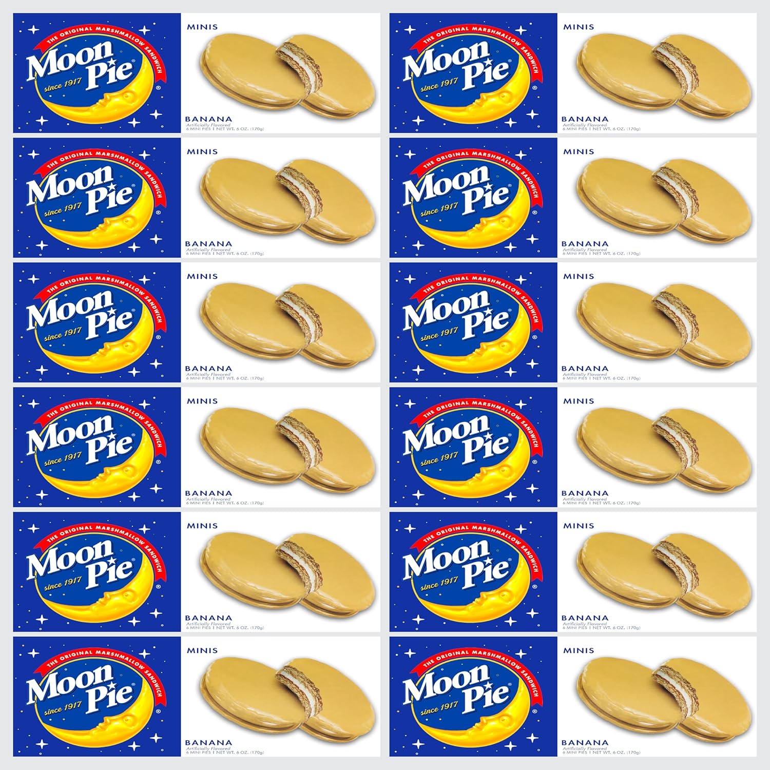 Mini Moon Pies Bulk Snacks for Office Events and Meetings