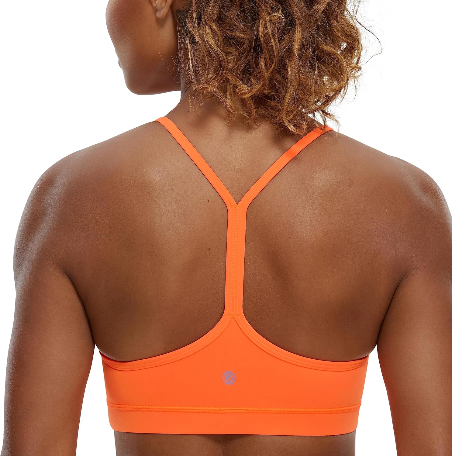 CRZ YOGA Butterluxe Padded Sports Bra - Y Back Support