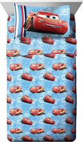 Jay Franco Kids Cars Sheet Set Twin - Ultra-Soft Microfiber Bedding