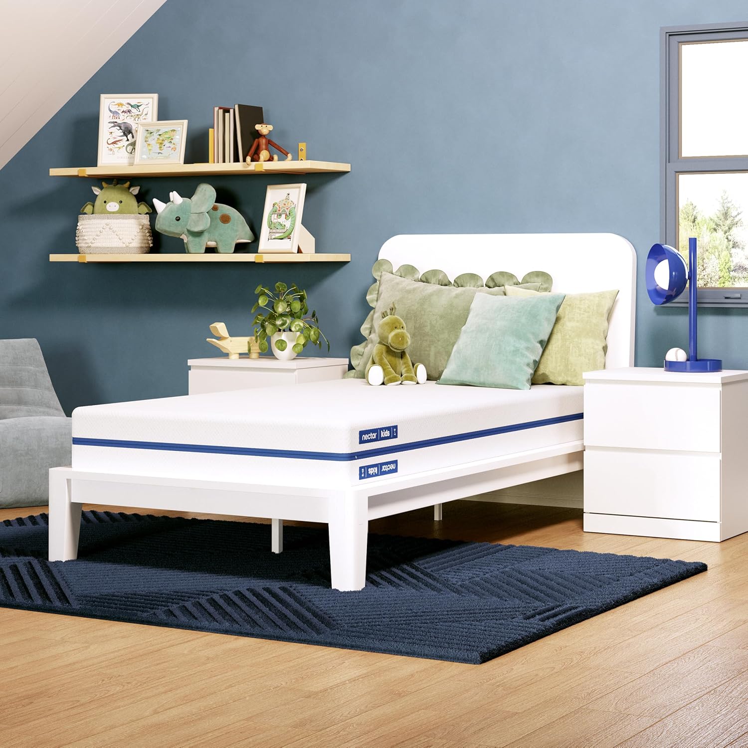 Nectar Kids Twin Mattress - 2-Sided Design for Growing Children