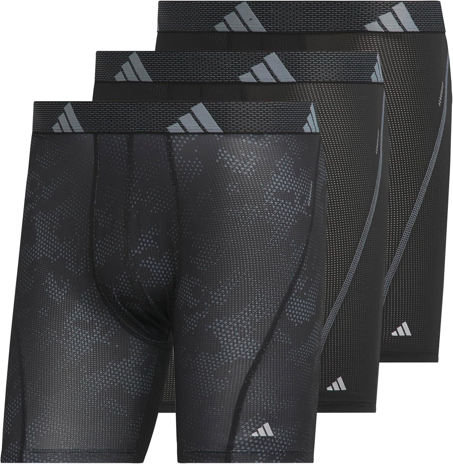 adidas Men's Performance Athletic Mesh Boxer Briefs for Comfort