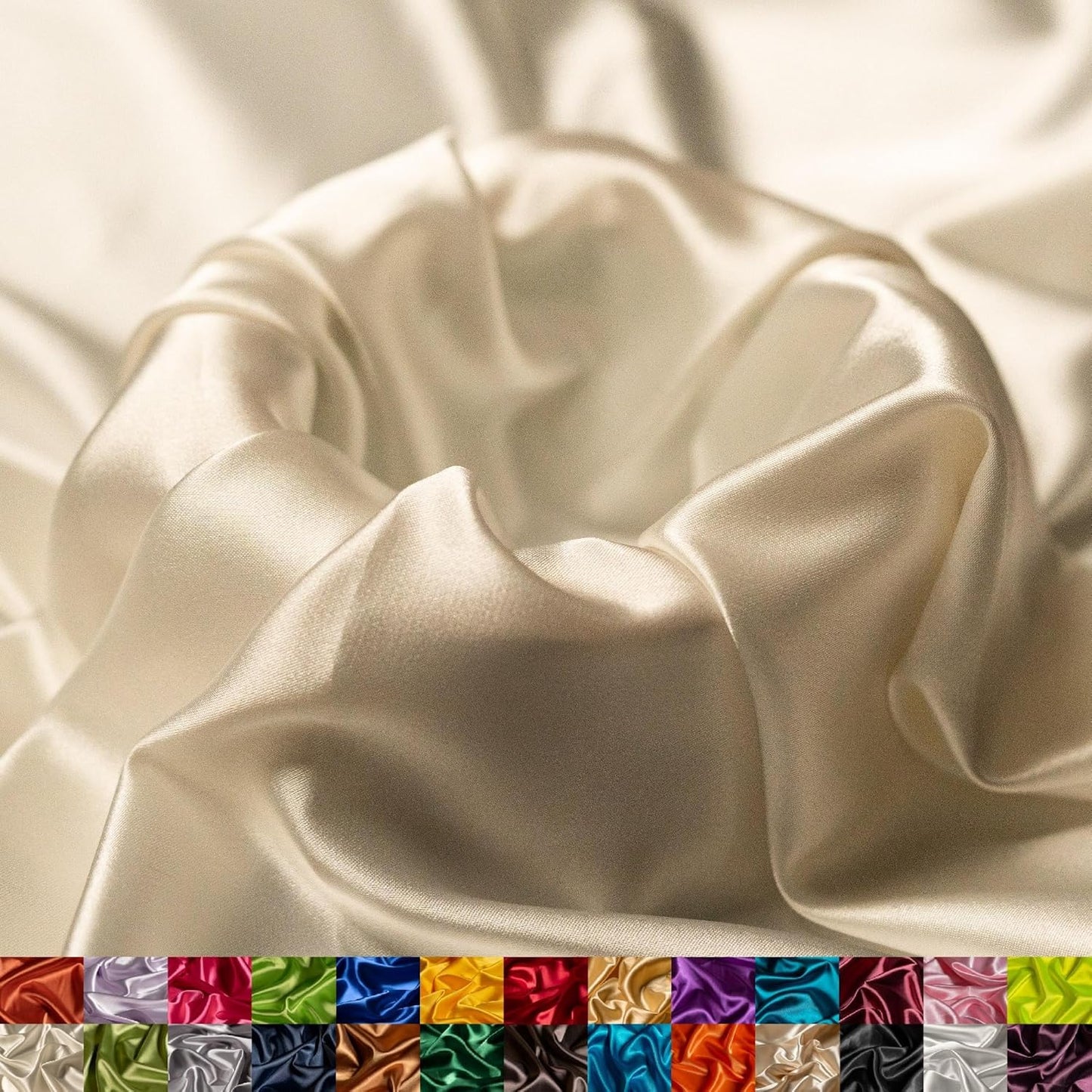Luxurious Charmeuse Satin Fabric for Elegant Apparel & Decor