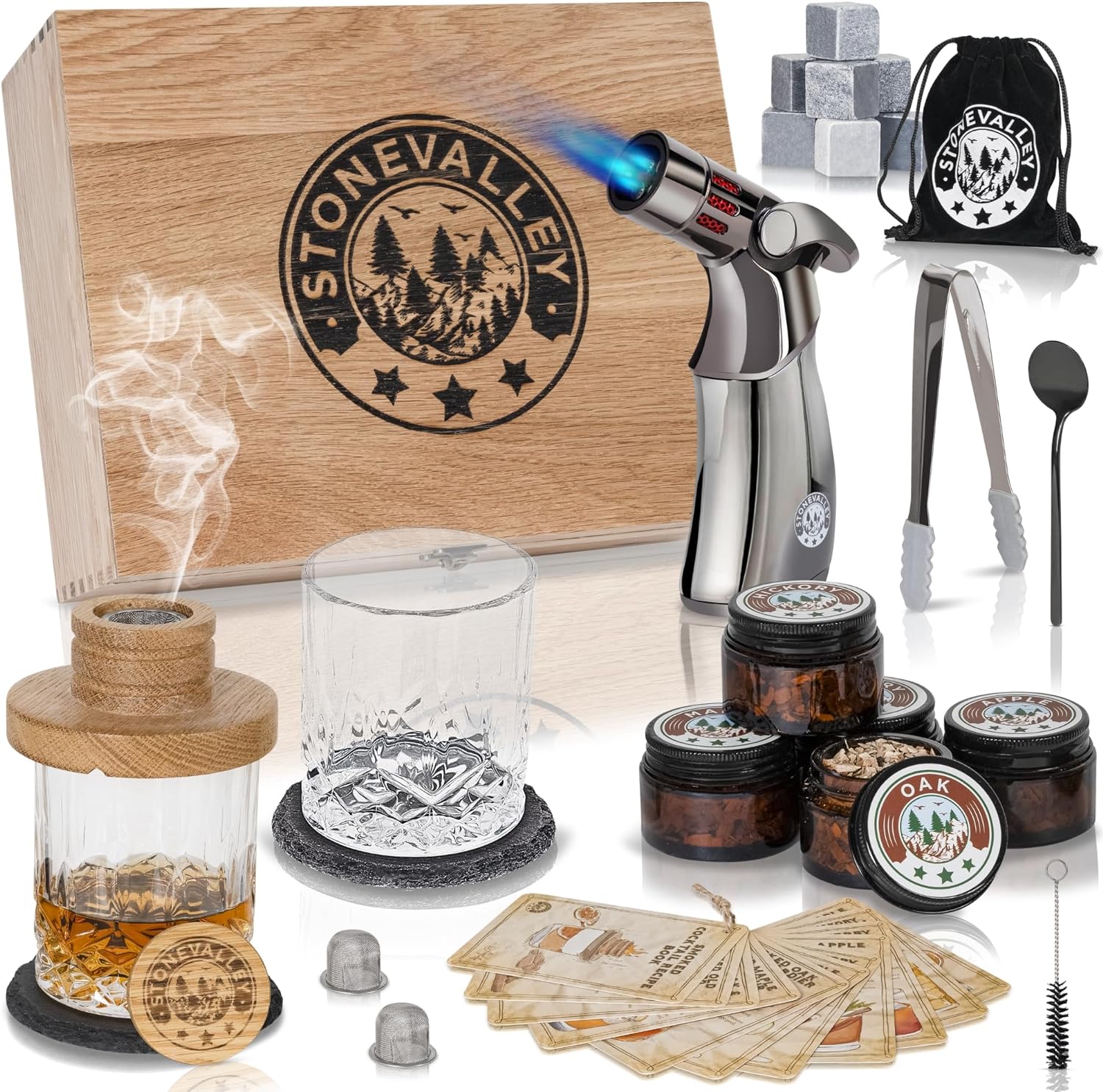 Stonevalley Deluxe Cocktail Smoker Kit