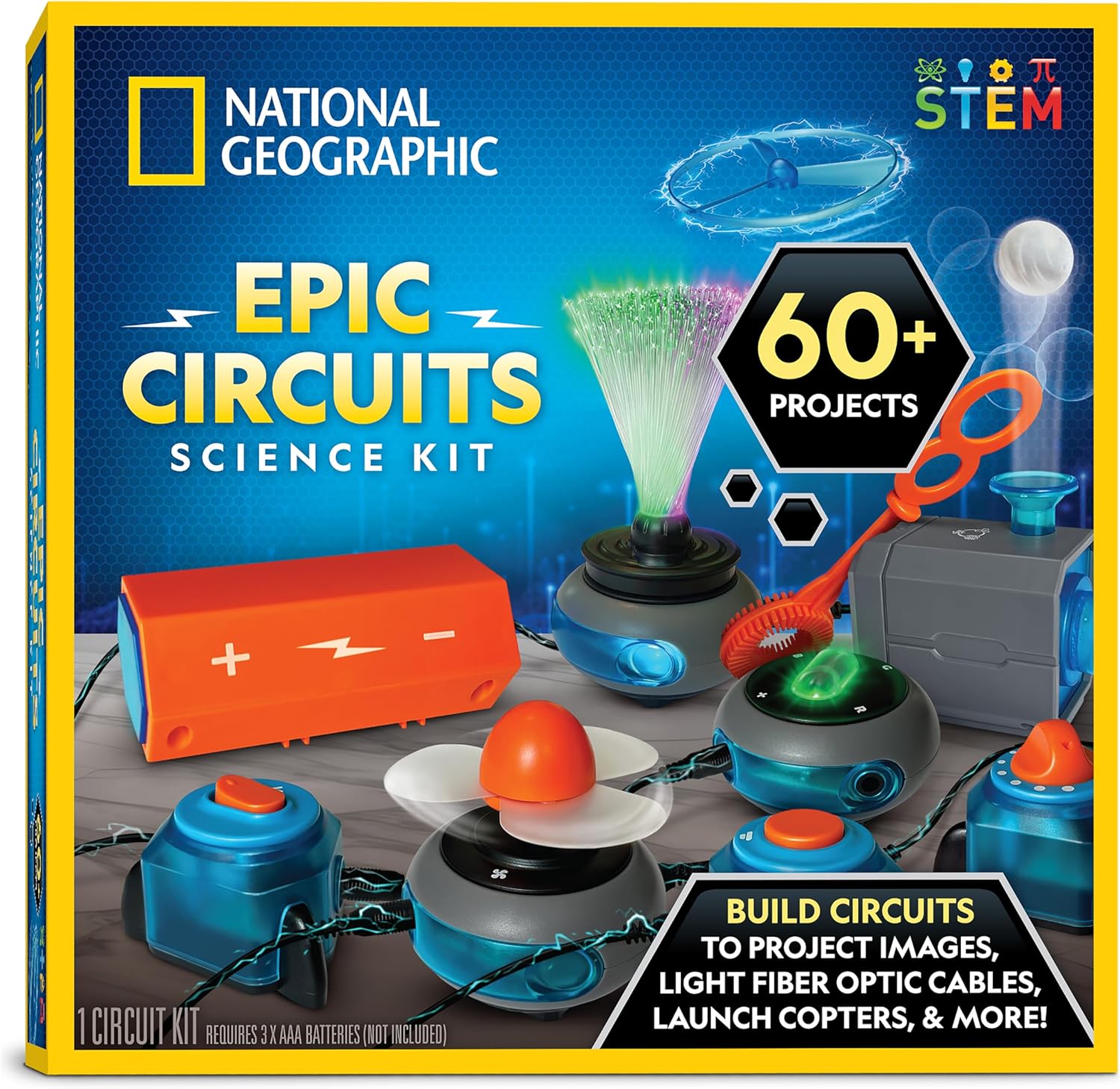 Blue Marble Circuit Maker Kit - 60 Fun Electrical Projects