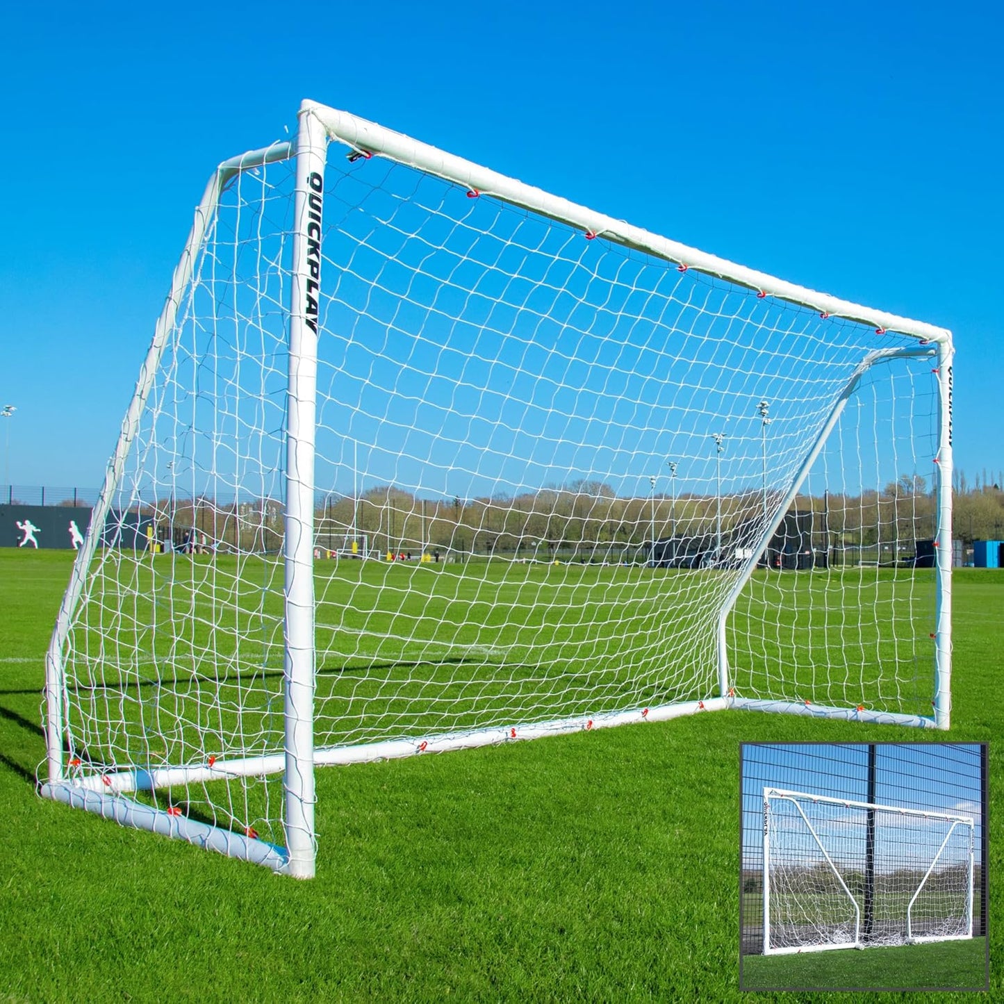 QuickPlay Q-Fold Match Soccer Goal: Easy 30-Second Setup