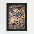 MCS Frame for Puzzles White 20 x 27 in or smaller - Puzzle Display