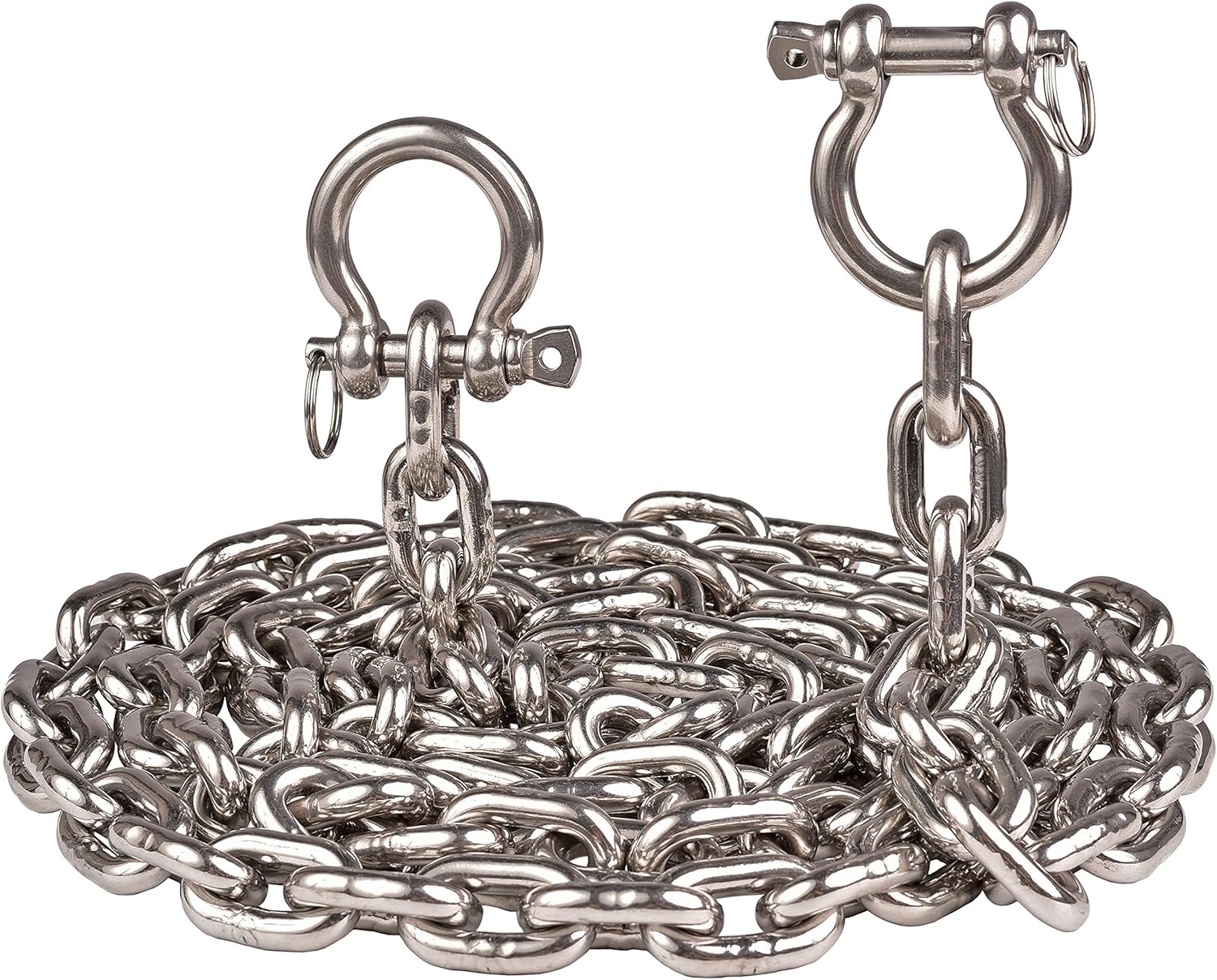 316 Stainless Steel Boat Anchor Chain with Shackles for Durability
