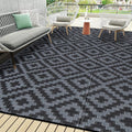 SAND MINE Waterproof Outdoor Rug 9x18 ft - Reversible Patio Mat