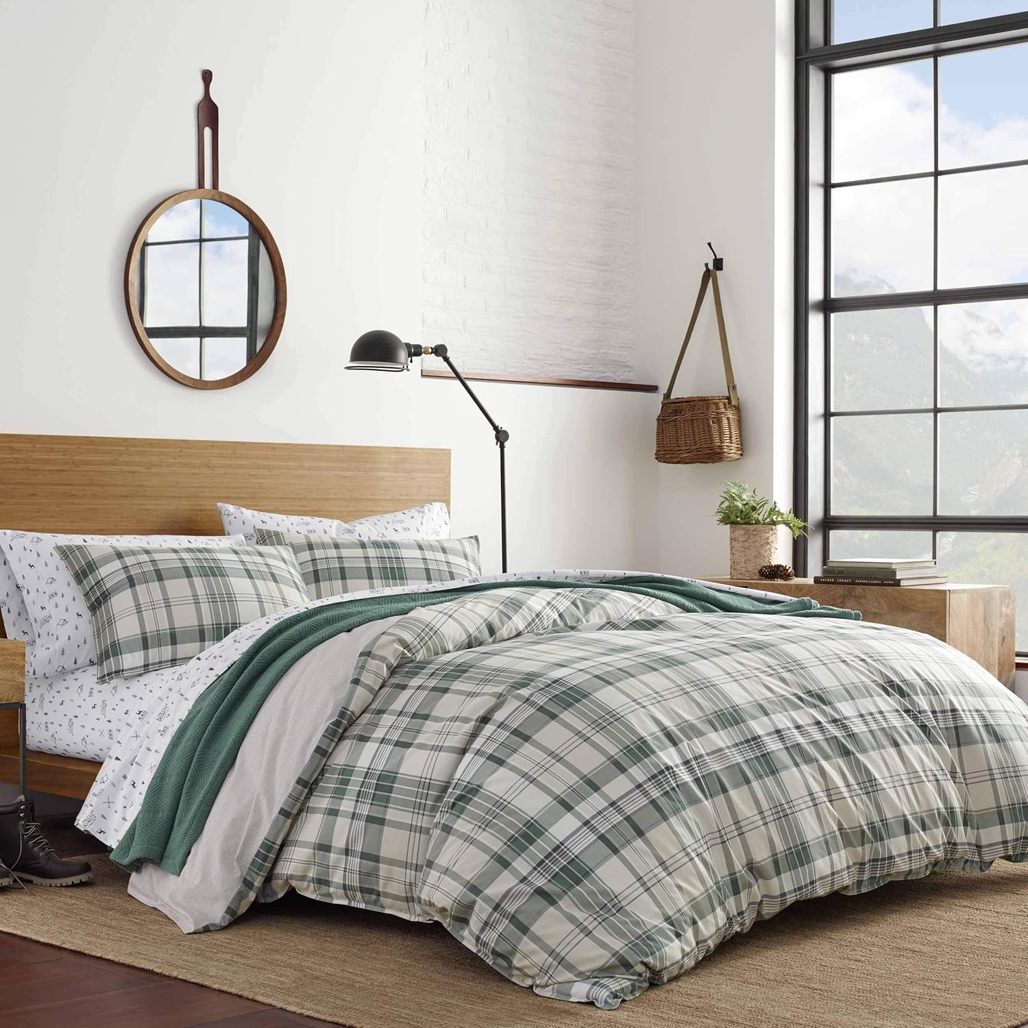Eddie Bauer King Comforter Set for Cozy All-Season Bedding