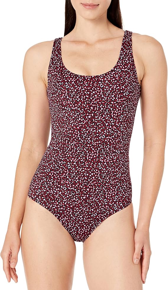 One-Piece Coverage Swimsuit for Women - Plus Size Available
