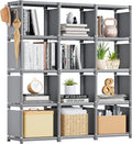 Mavivegue Book Shelf 12-Cube Storage Organizer - Flexible DIY Storage