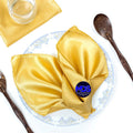 Christmas Satin Cloth Napkins by MDS for Stylish Table Settings