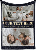 Personalized Fleece 60x80 Photo Blanket - Ships Next Day