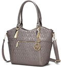 MKF Collection Hazel Tote Bag for Women - Versatile Vegan Leather Tote