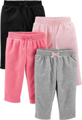 Carter's 4-Pack Cozy Fleece Baby Pants