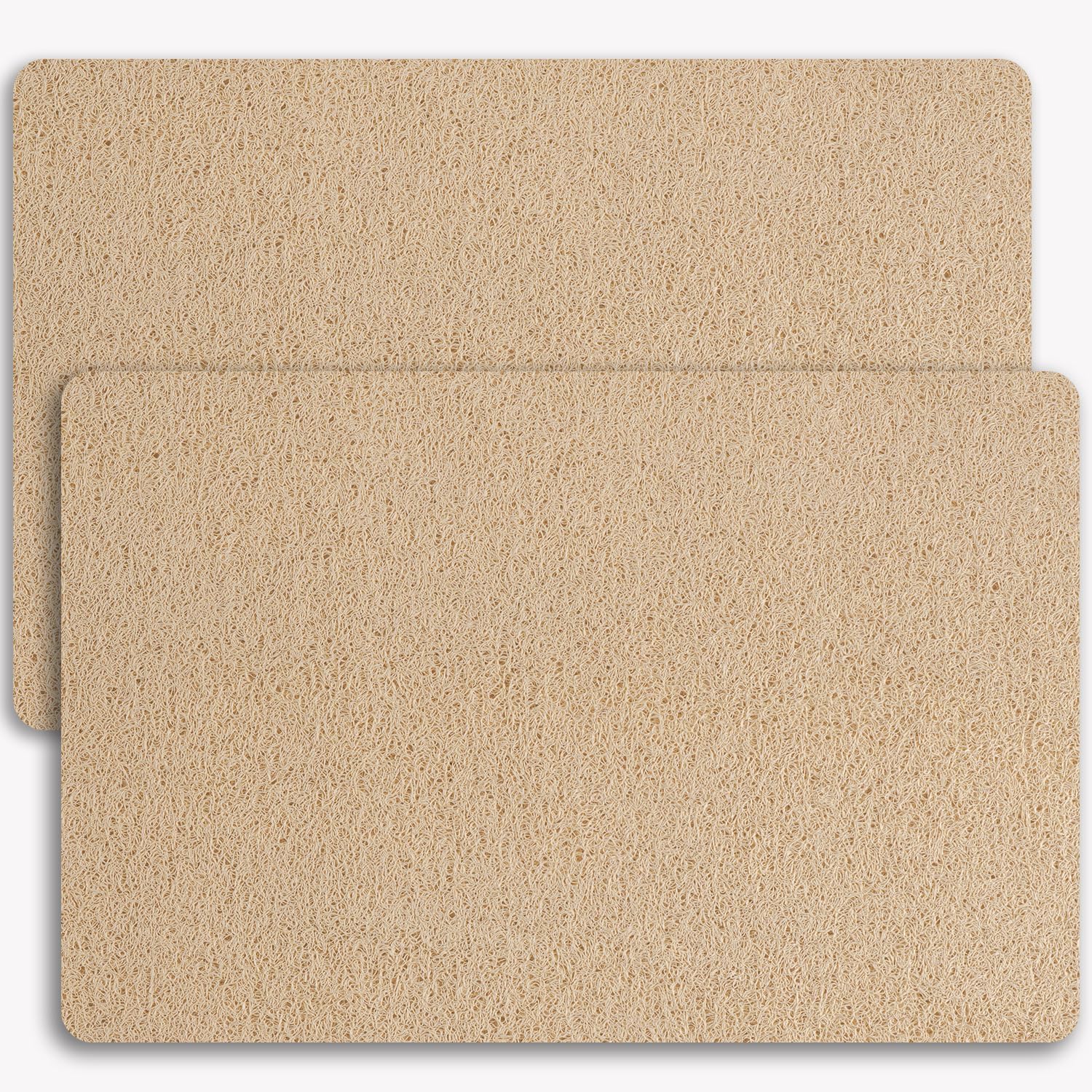 Non-Slip Bathtub Mat 2 Pack Fast Drying Shower Mats for Safety