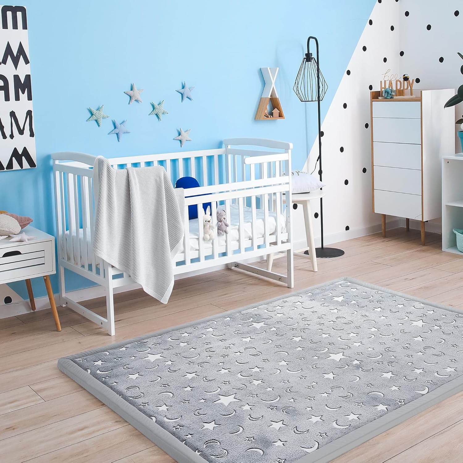 MAXYOYO Baby Play Mat: Soft Memory Foam Non-Slip Carpet for Kids