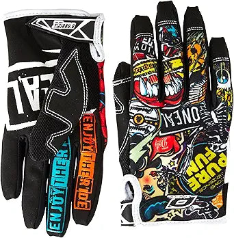 O'Neal Jump Gloves with Crank Graphic for Ultimate Performance