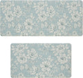 Anti-Fatigue Kitchen Mat Iris Floral Design - Comfort & Durability