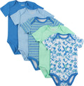 Hanes Ultimate Flexy Baby Bodysuits - 5 Pack