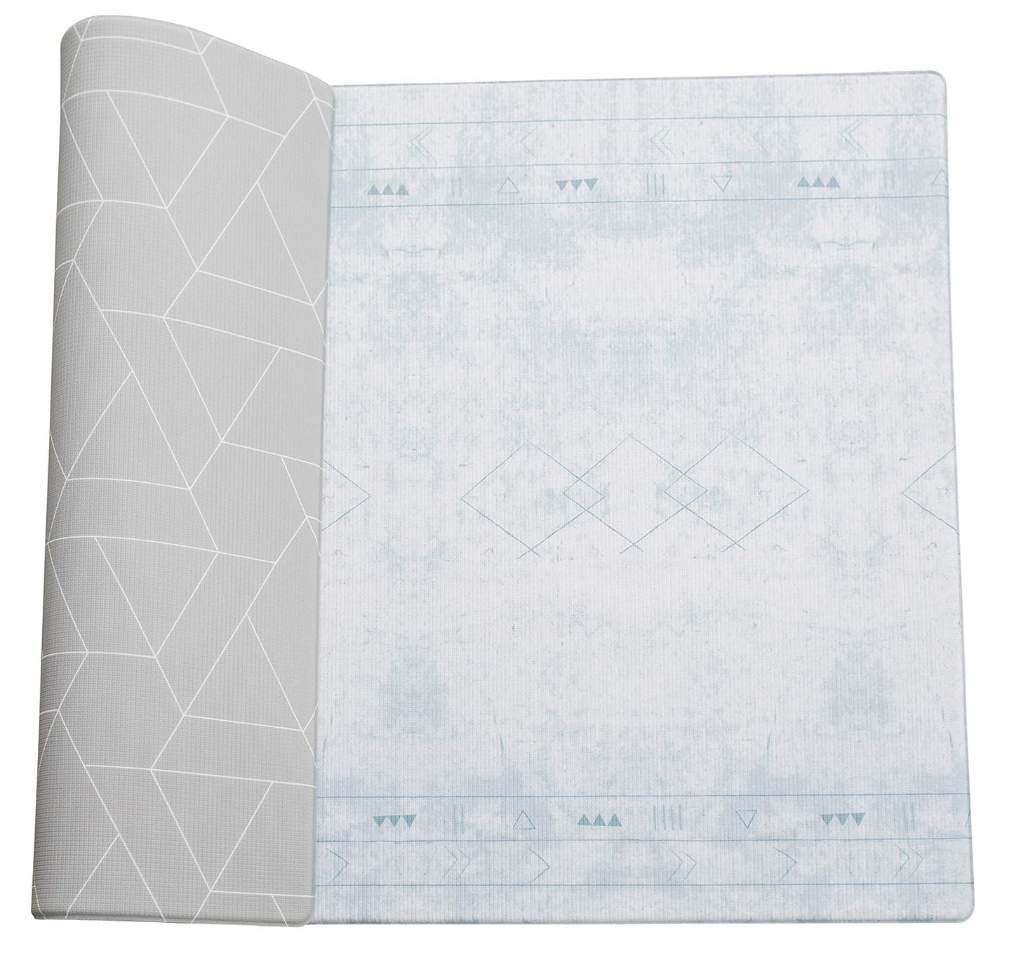 LITTLE Bot Ofie Mat - Large Reversible Baby Play Mat for Comfort
