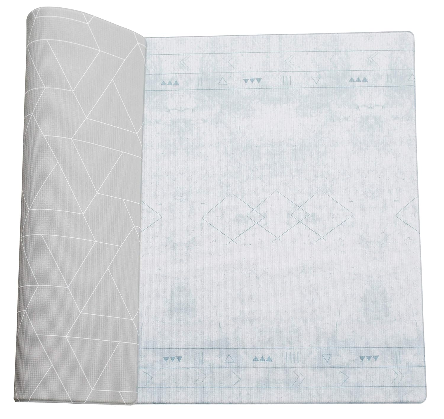 LITTLE Bot Ofie Mat - Large Reversible Baby Play Mat for Comfort