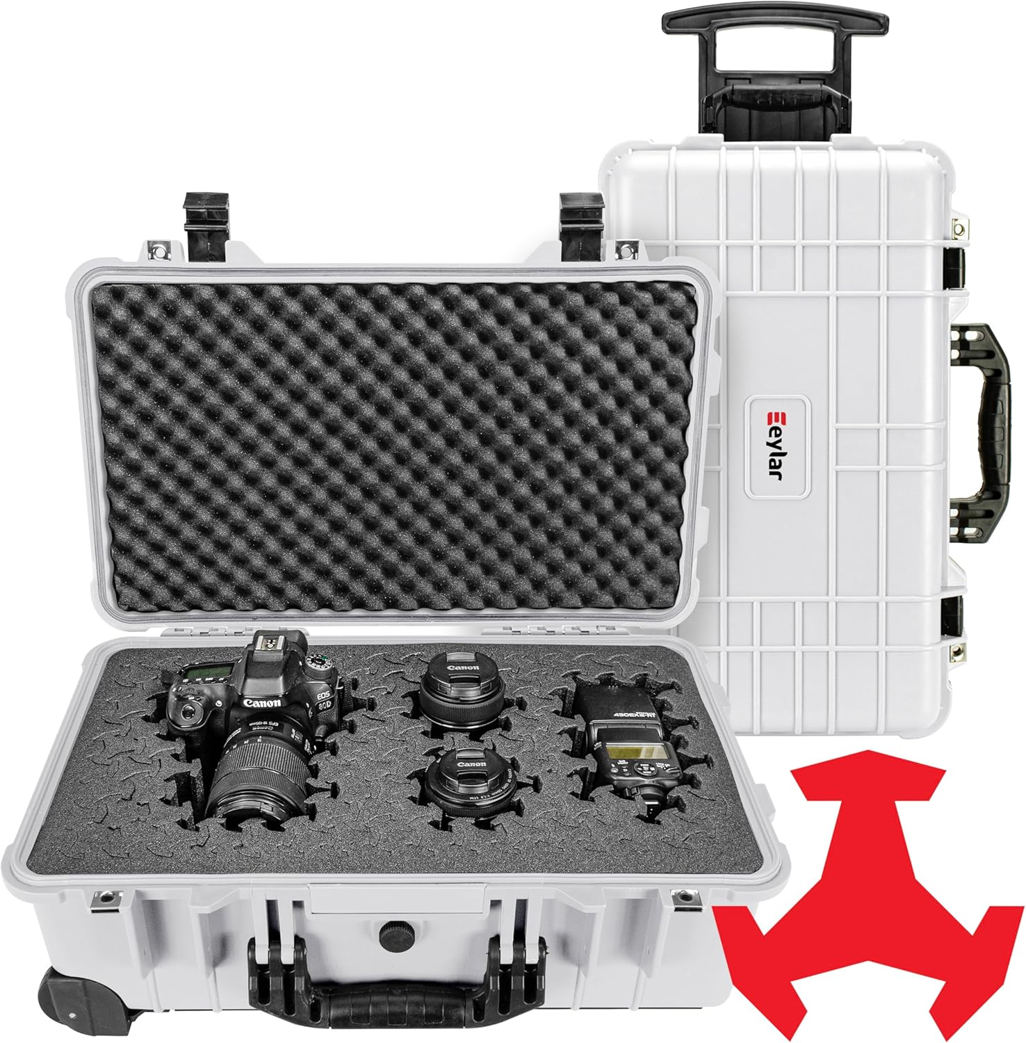 Eylar 22 in Carry-On Roller Hard Case for Equipment and Drones