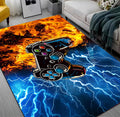 Non-Slip Washable Gamer Rug 5x7 for Ultimate Gaming Fun