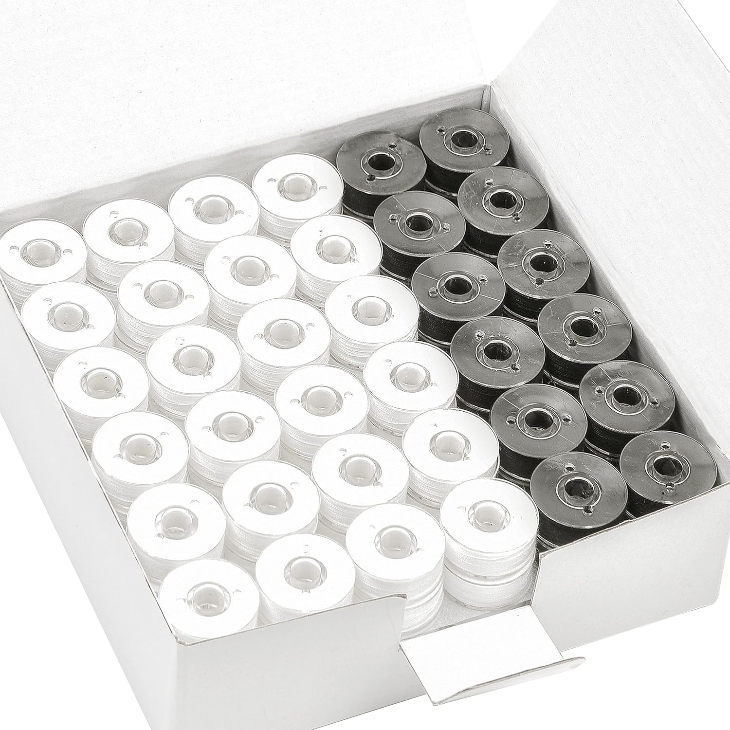 144pcs Type L Prewound Bobbins - Commercial & Home Embroidery