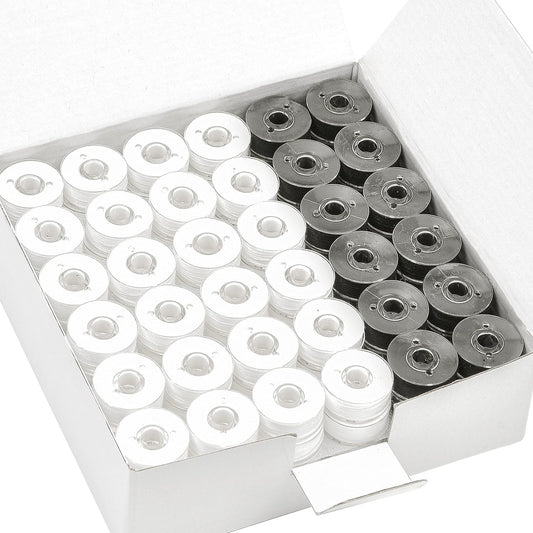 144pcs Type L Prewound Bobbins - Commercial & Home Embroidery