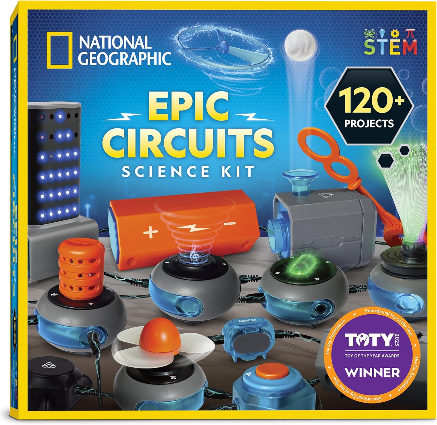 National Geographic Circuit Maker Kit - Fun Electronics Kit for Kids