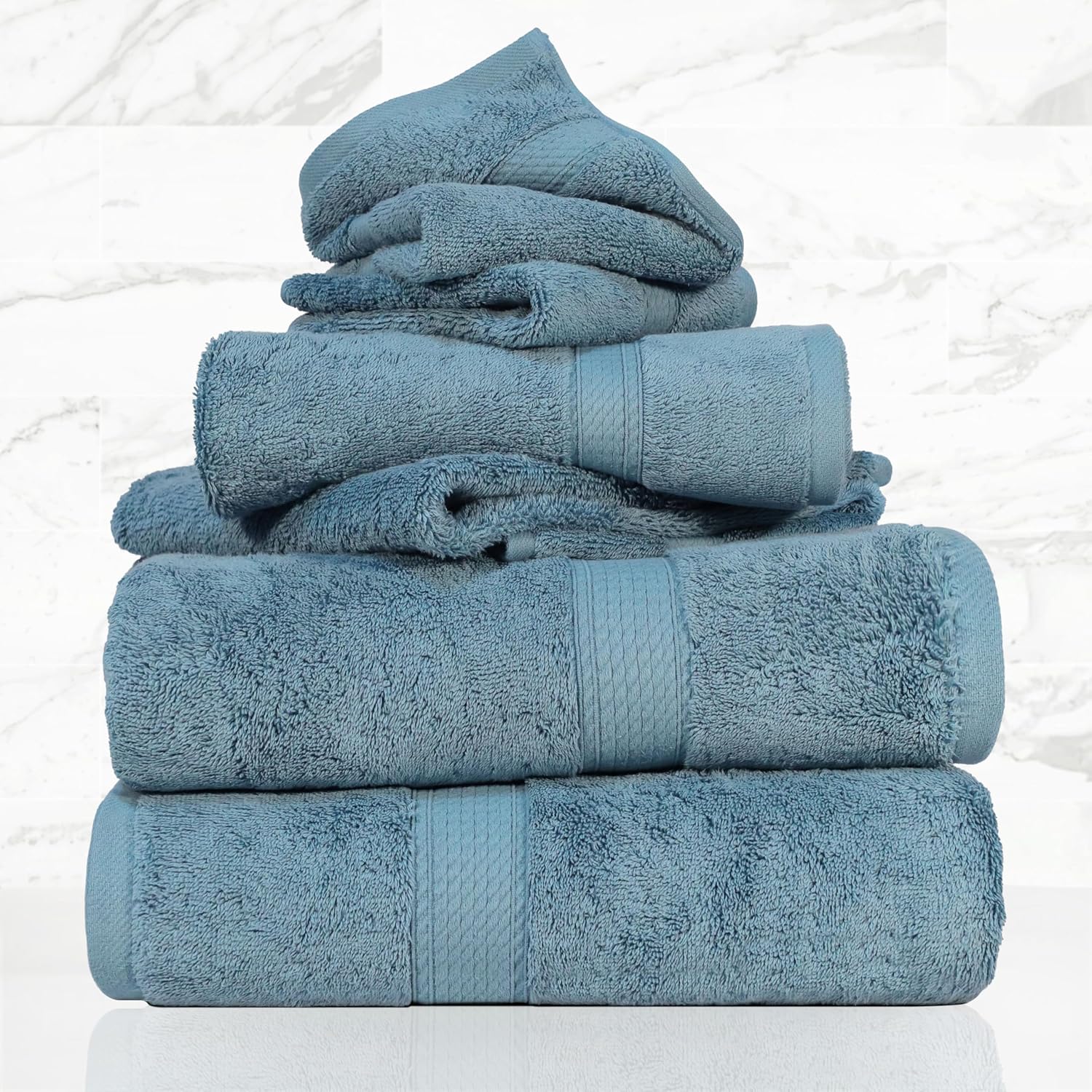 Superior Egyptian Cotton Pile Towel Set for Luxurious Comfort