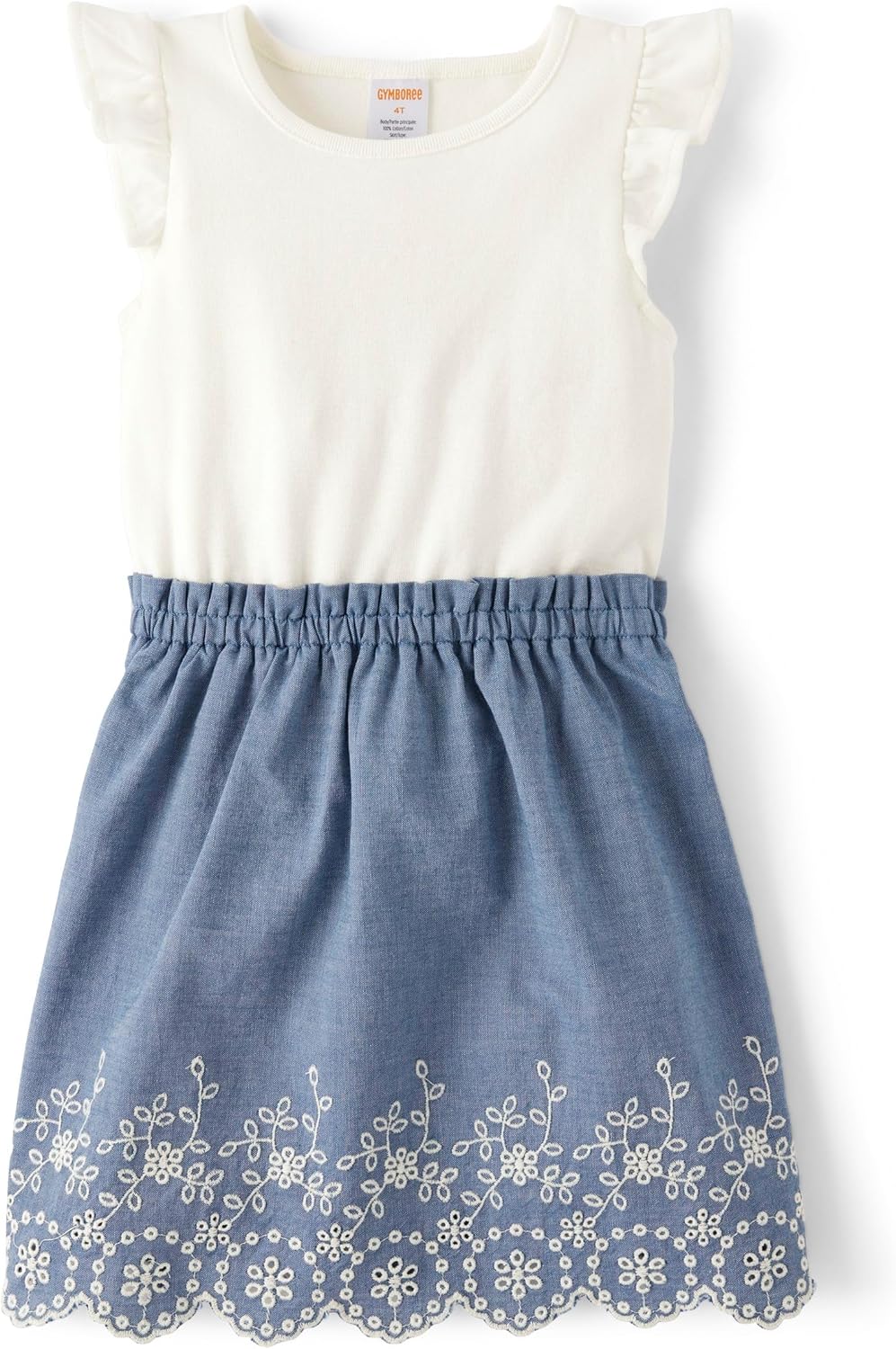 Gymboree Girls Short Sleeve Fit and Flare Dresses for Summer Fun