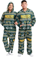 FOCO NFL Team Logo Pajamas One Piece Onsie - Soft, Team-Themed Comfort