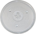 10.5 in Glass Turntable Tray Compatible with GE Hamilton Beach