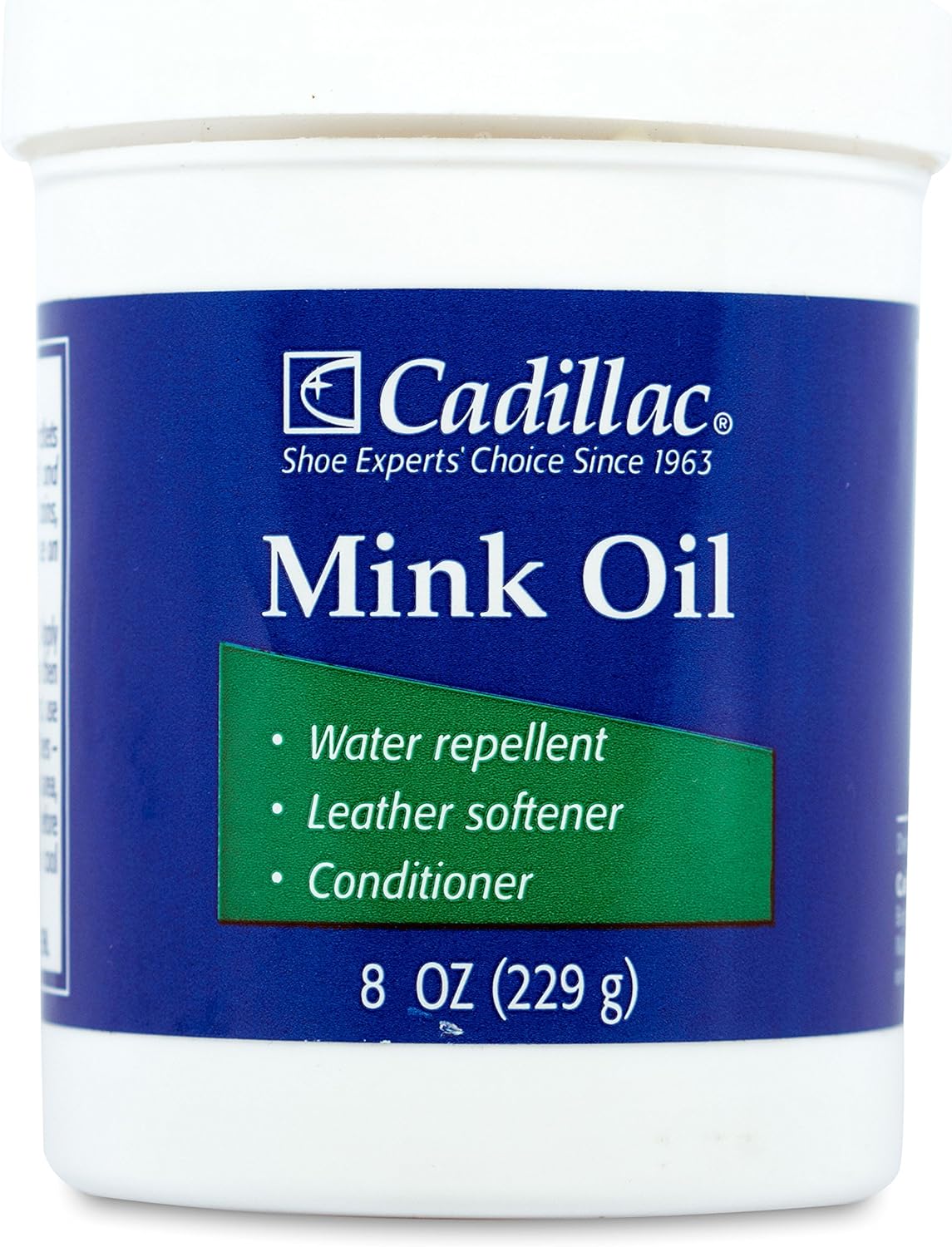 Waterproof Leather: Cadillac Mink Oil - 8 oz