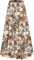 Womens Chiffon Long Skirt for Bohemian Style and Comfort
