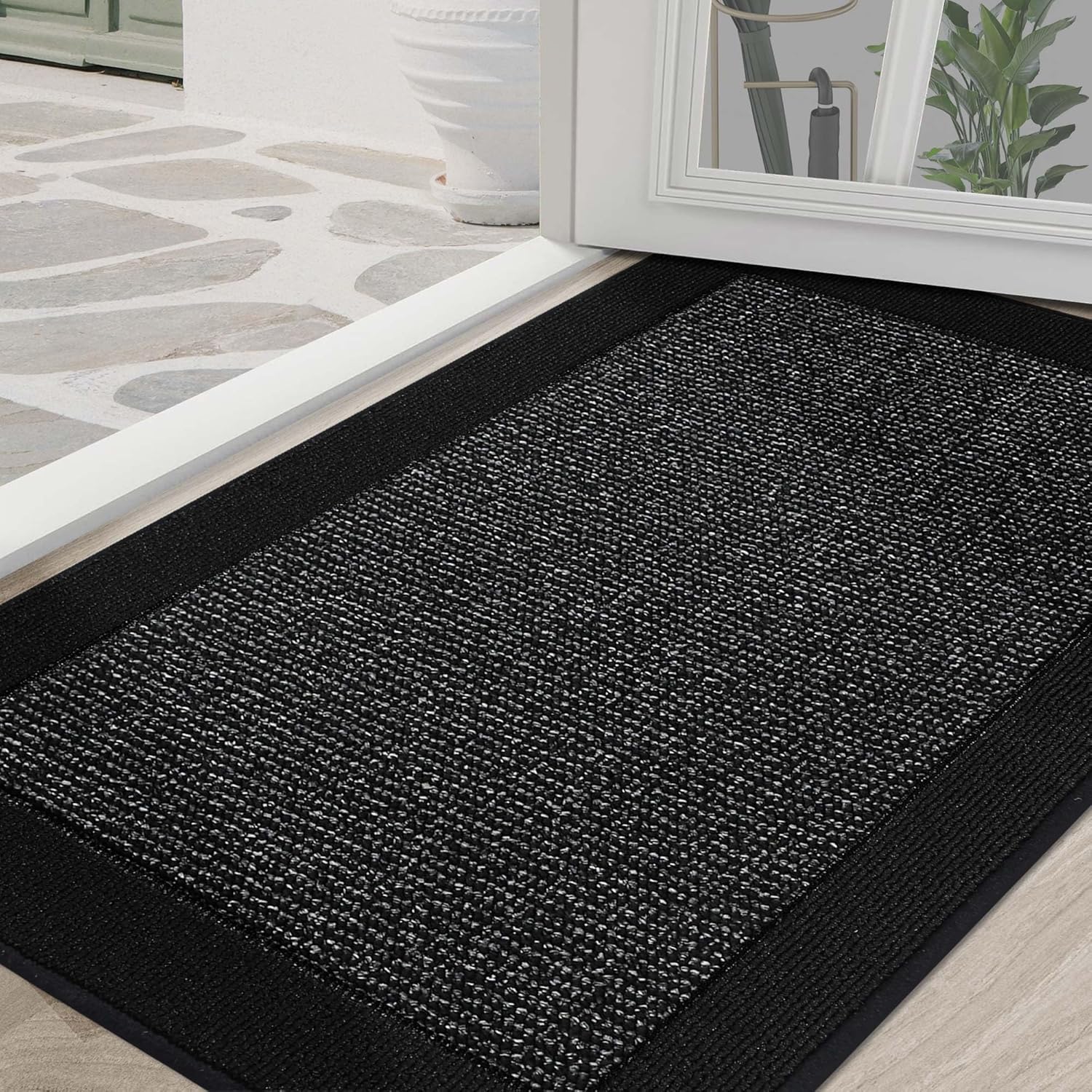 BEQHAUSE Indoor Door Mat 36in x 60in, Non-Slip Entryway Rug