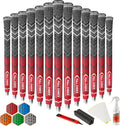 Cross Corded Golf Grips 13 Pack Low Taper Design - 13 Grips Only