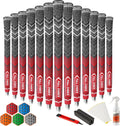 Cross Corded Golf Grips 13 Pack - Low Taper, All-Weather Control Full