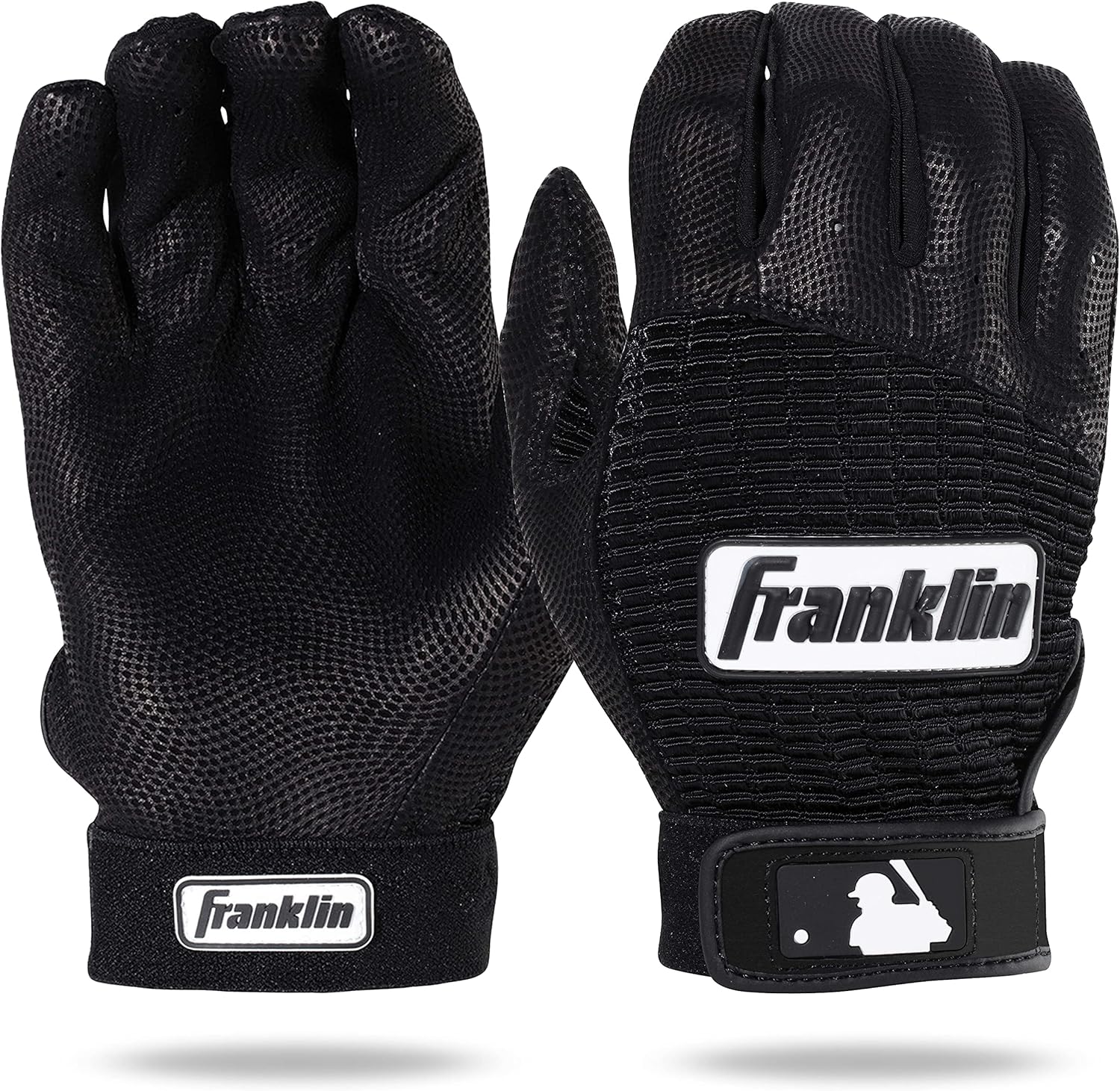 Franklin Sports MLB Baseball Batting Gloves for Ultimate Grip