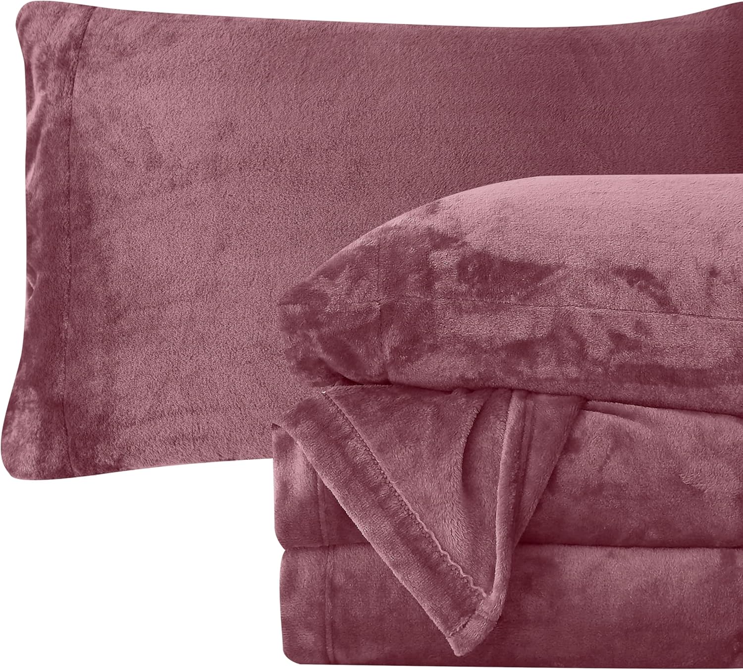 Luxuriously Soft Velvet Flannel Sheet Set for Cozy Comfort