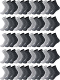 Bulk Mens Socks for Homeless Unisex - 100 Pairs Moisture Wicking