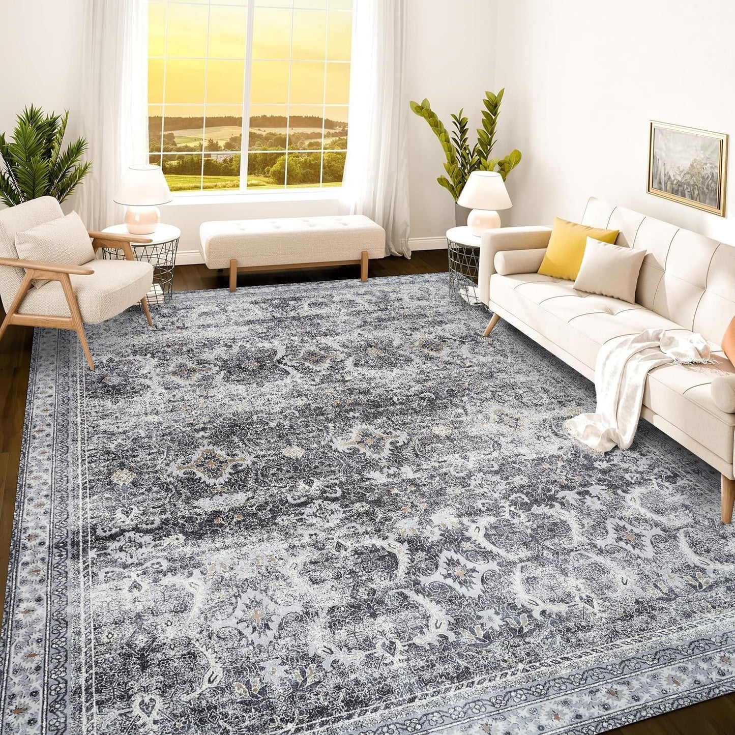 Istana 9x12 Area Rug - Stylish and Eco-Friendly Design